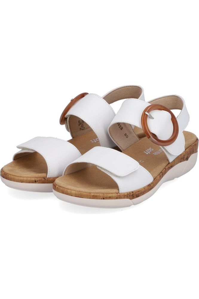 Remonte Ladies sandals R6853-80 in White
