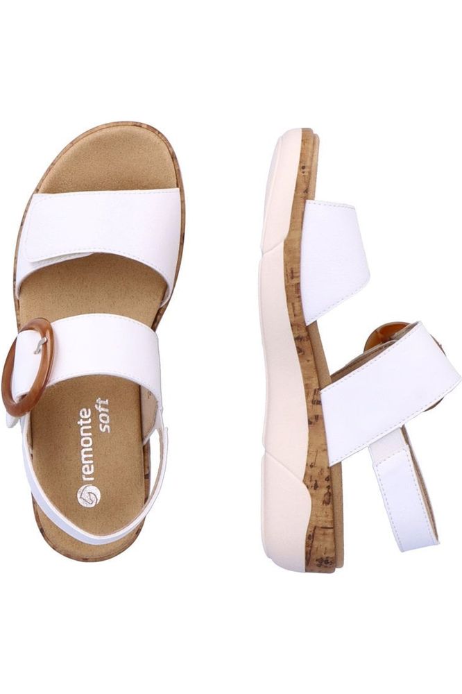 Remonte Ladies sandals R6853-80 in White