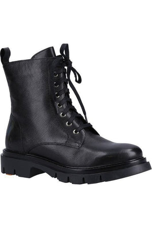 Hush Puppies Rhea Lace up boot in Black