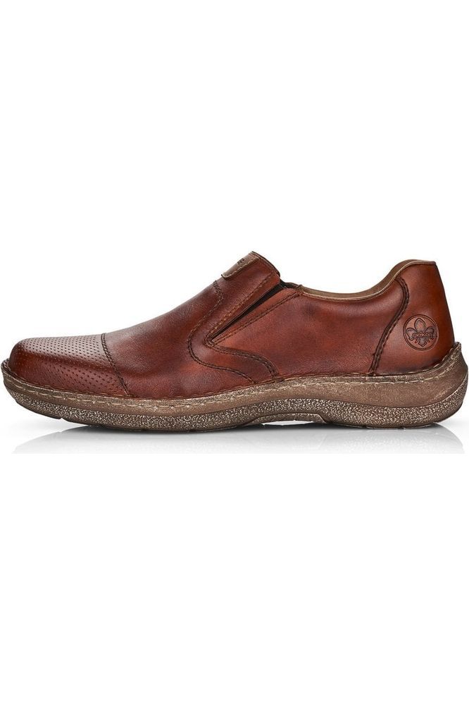 Rieker Mens Slip on Shoe 03056 24 brown