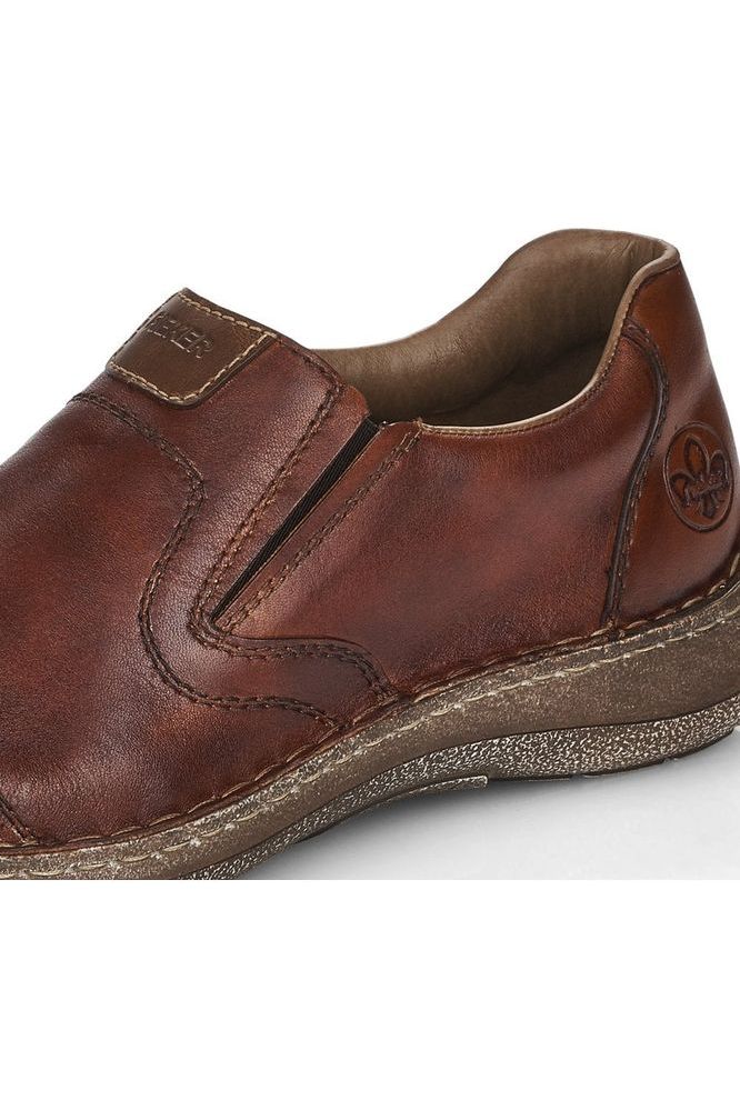 Rieker Mens Slip on Shoe 03056 24 brown