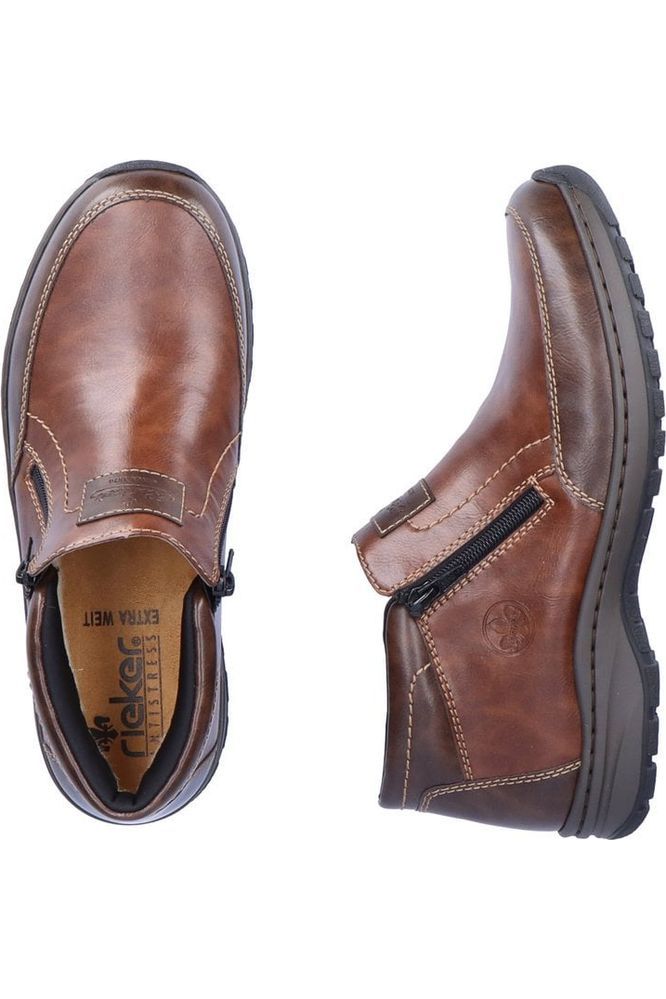 Rieker Mens Boots 03352 24 Brown at Meeks Shoes