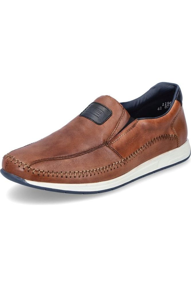 Rieker Mens shoes 11962-25 in Tobacco