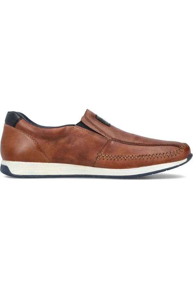 Rieker Mens shoes 11962-25 in Tobacco