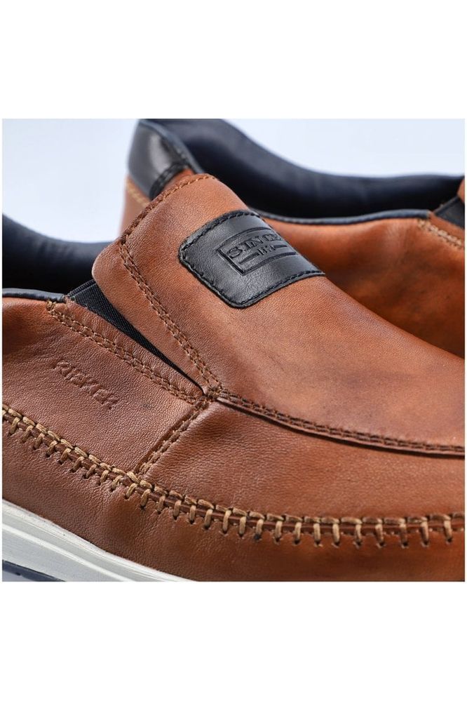 Rieker Mens shoes 11962-25 in Tobacco