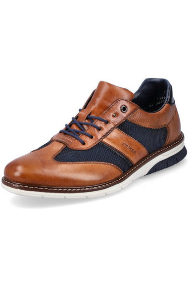 Rieker Mens Shoes 14410 24 brown combi