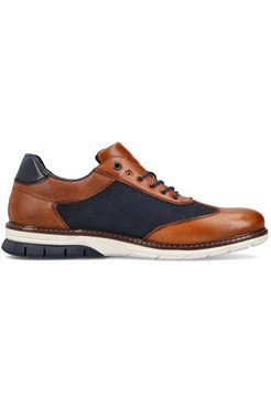 Rieker Mens Shoes 14410 24 brown combi