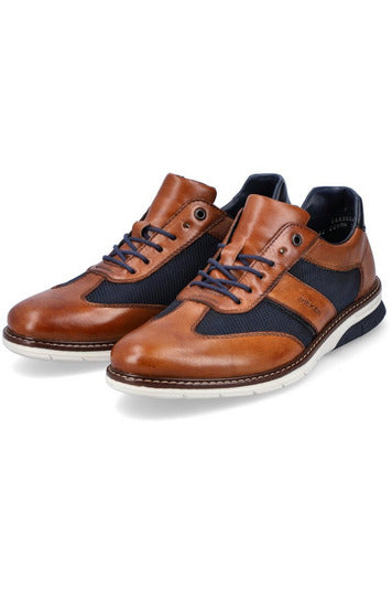 Rieker Mens Shoes 14410 24 brown combi