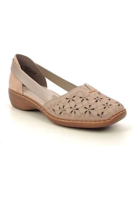 Rieker Ladies Shoes 41356 60 beige