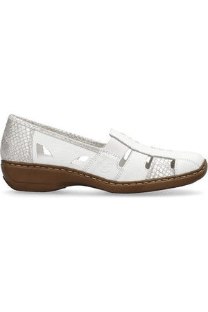 Rieker Ladies shoes 41385-80 White