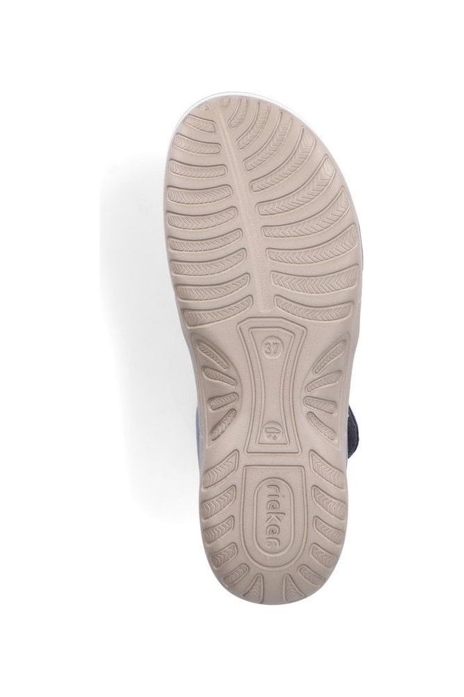 Rieker Ladies sandals 64870-14 in Jeans