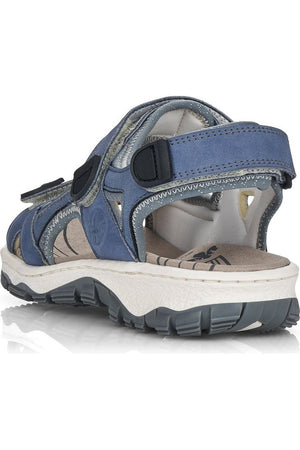 Rieker Sandals 68874 14 Blue