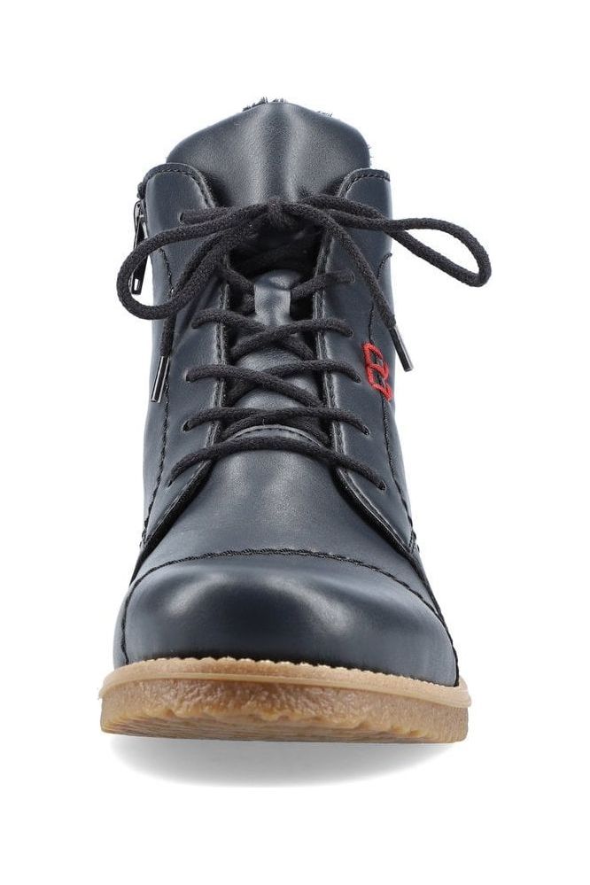 Rieker Ladies boots 73500-14 in Navy