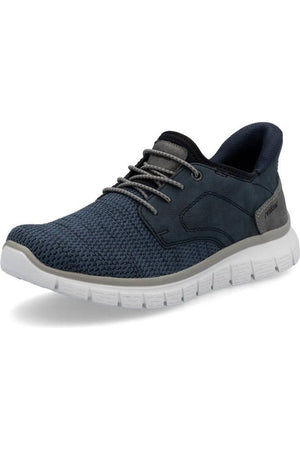Rieker Mens shoe B6658-14 in Navy