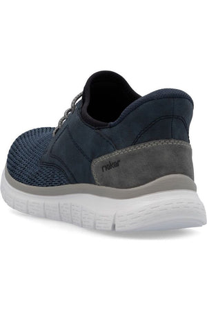 Rieker Mens shoe B6658-14 in Navy