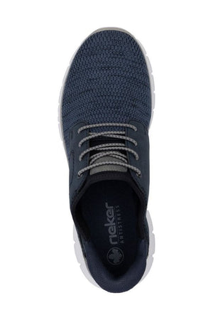 Rieker Mens shoe B6658-14 in Navy