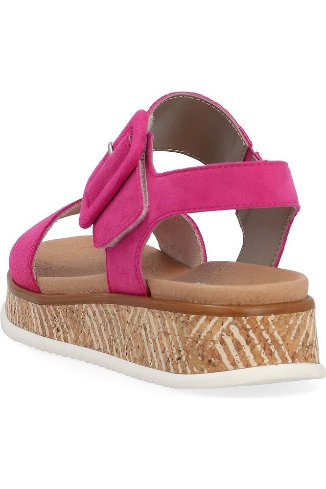 Rieker ladies sandals W0800-31 in Pink