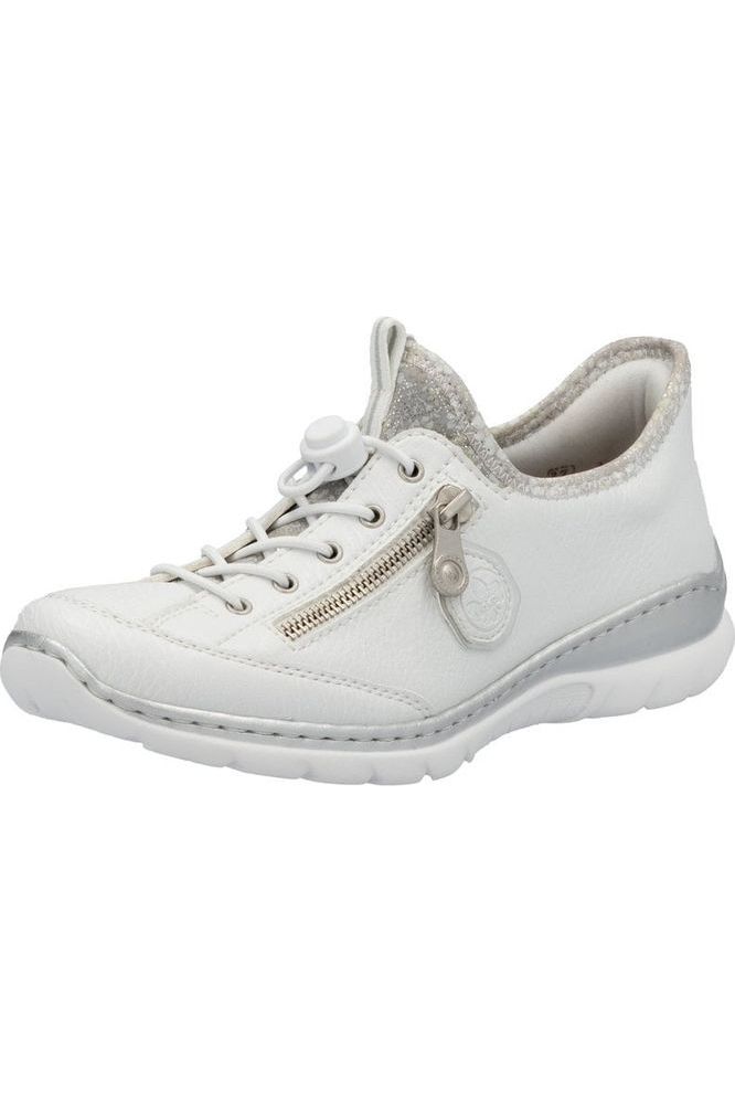 Rieker ladies trainer L32F1-80 in White