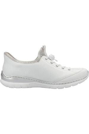 Rieker ladies trainer L32F1-80 in White