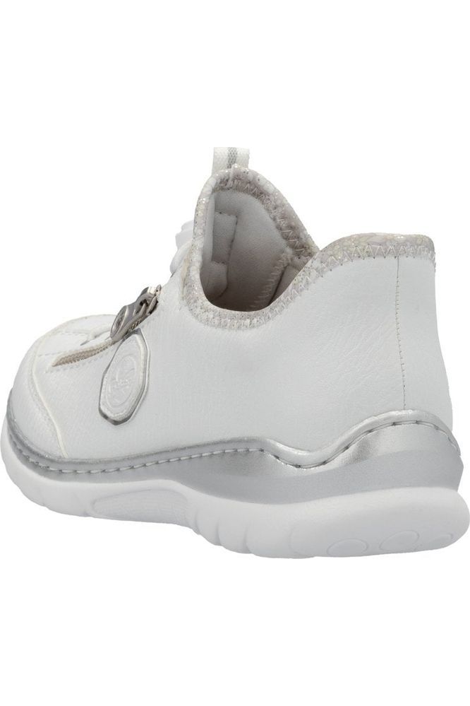 Rieker ladies trainer L32F1-80 in White
