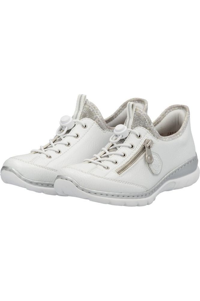 Rieker ladies trainer L32F1-80 in White