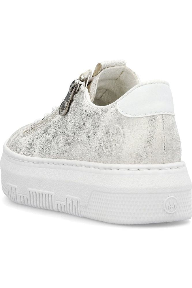 Rieker ladies sneakers M1953-60 in beige gold