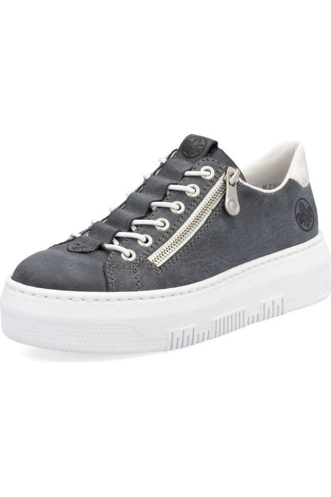 Rieker ladies sneakers M1953-14 in Navy