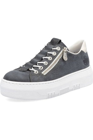 Rieker ladies sneakers M1953-14 in Navy
