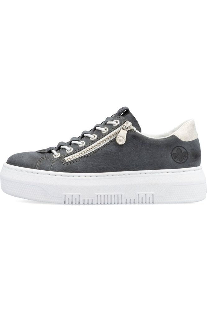 Rieker ladies sneakers M1953-14 in Navy