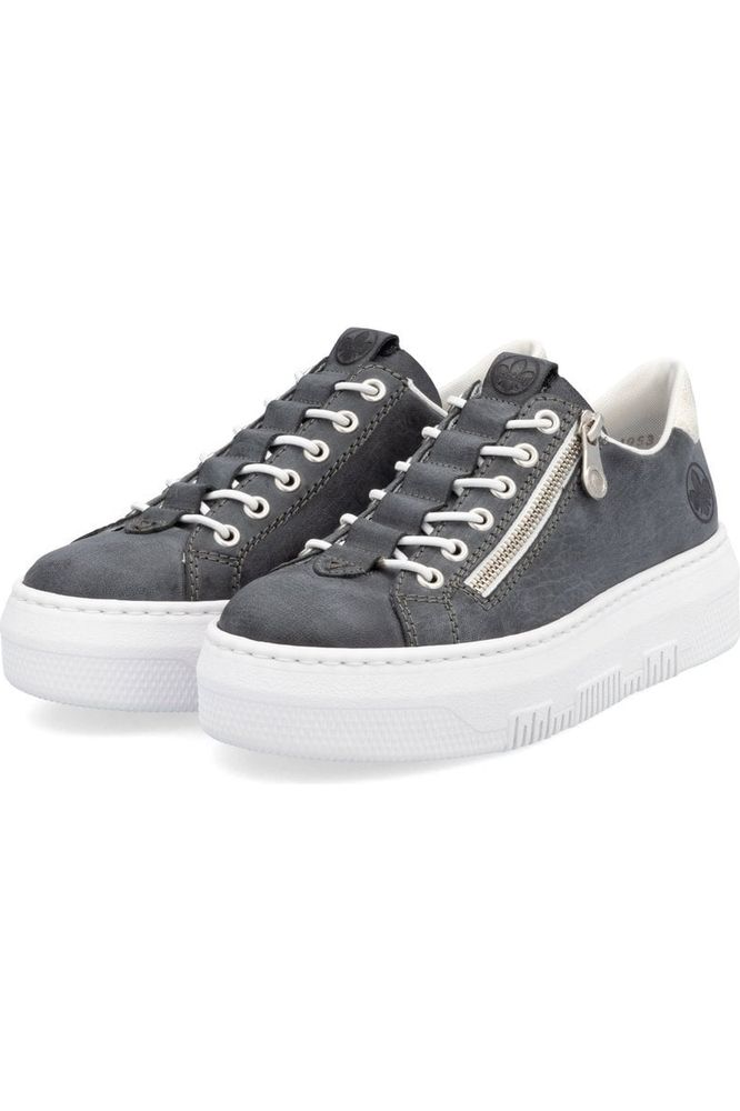 Rieker ladies sneakers M1953-14 in Navy