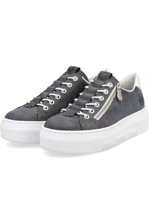 Rieker ladies sneakers M1953-14 in Navy