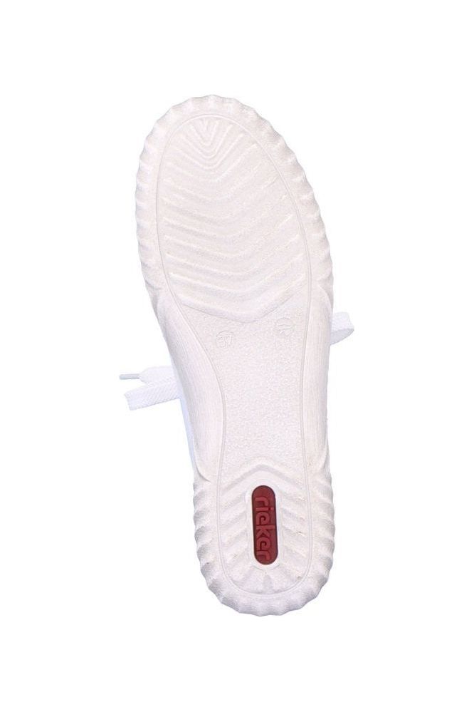 Rieker Ladies sneakers N0900-81 in white