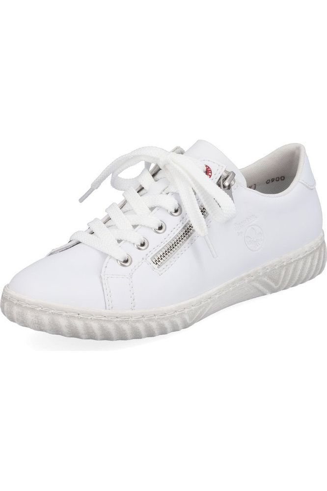 Rieker Ladies sneakers N0900-81 in white