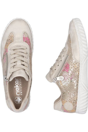 Rieker Ladies trainer N0902-90 in Multi