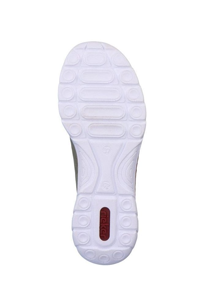 Rieker Ladies trainer N42G0-52 in Khaki