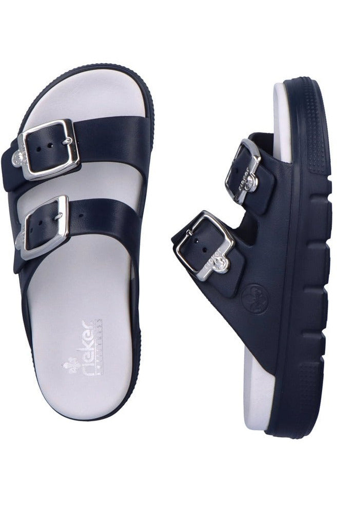 Rieker Womens sandals P2180 14 blue