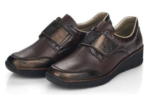 Rieker ladies shoes 53750 25 brown