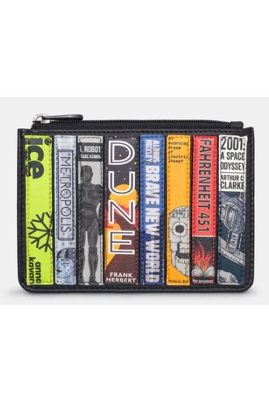 Yoshi Sci-Fi Bookworm Zip Top Purse Y1321