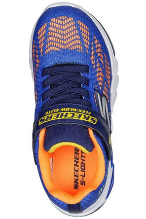 Skechers Kids Flex Glow Elite royal orange 400137L