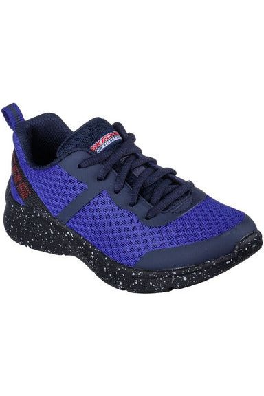 Dziecięce tenisówki Skechers Kovage niebieskie granatowe 406088L 