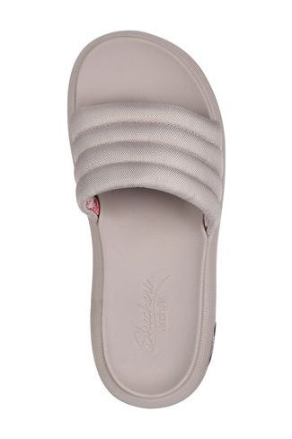 Skechers 119782 Arch Fit Cloud Sandal in Taupe at Meeks Shoes