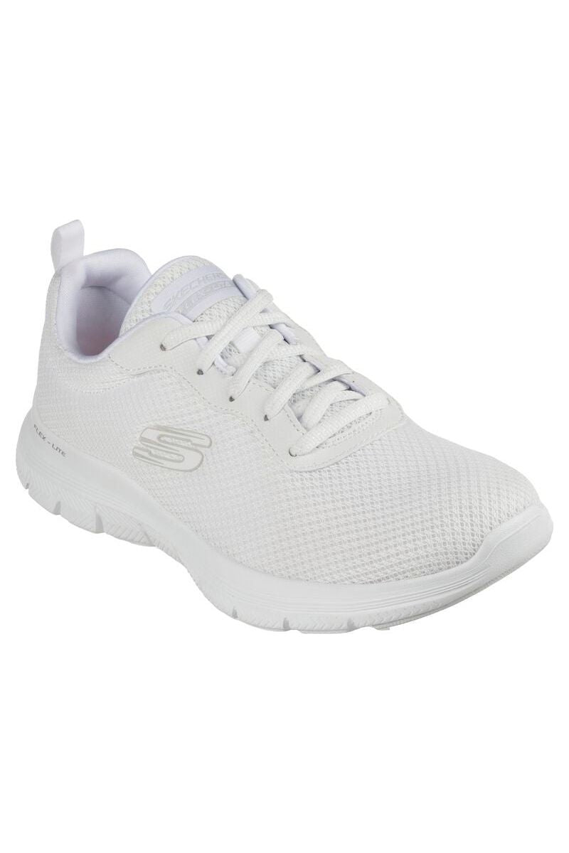 Skechers flex appeal mens white deals