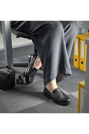 Clarks Straven Edge Black leather