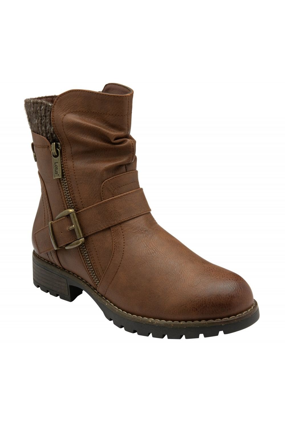 Lotus Womens Jemma Boot Tan