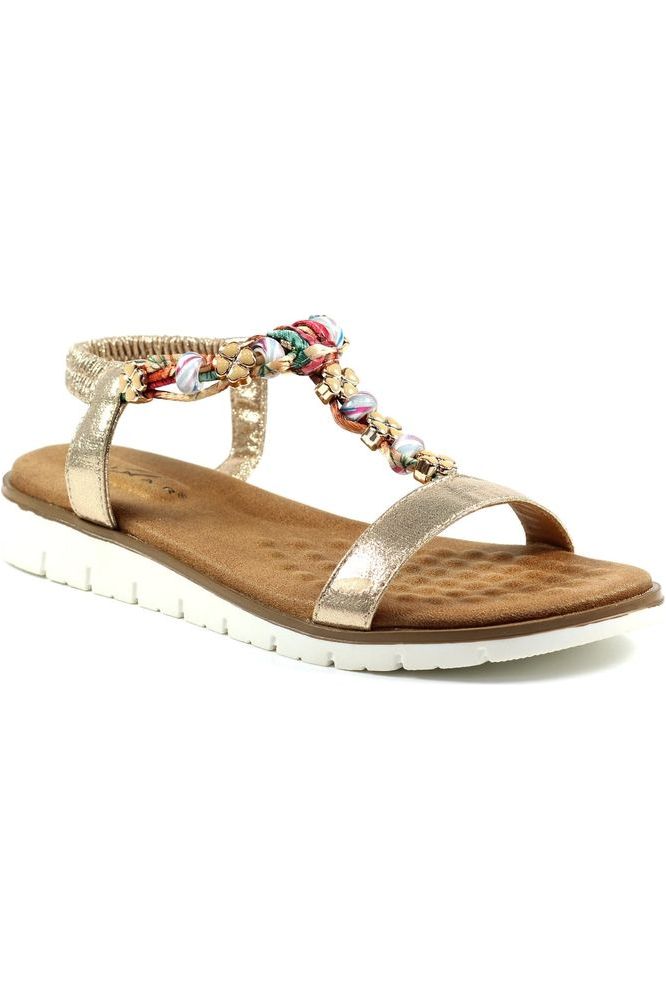 Lunar gold sandals hotsell