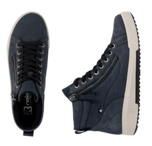Rieker Ladies Boots W0164-14 navy