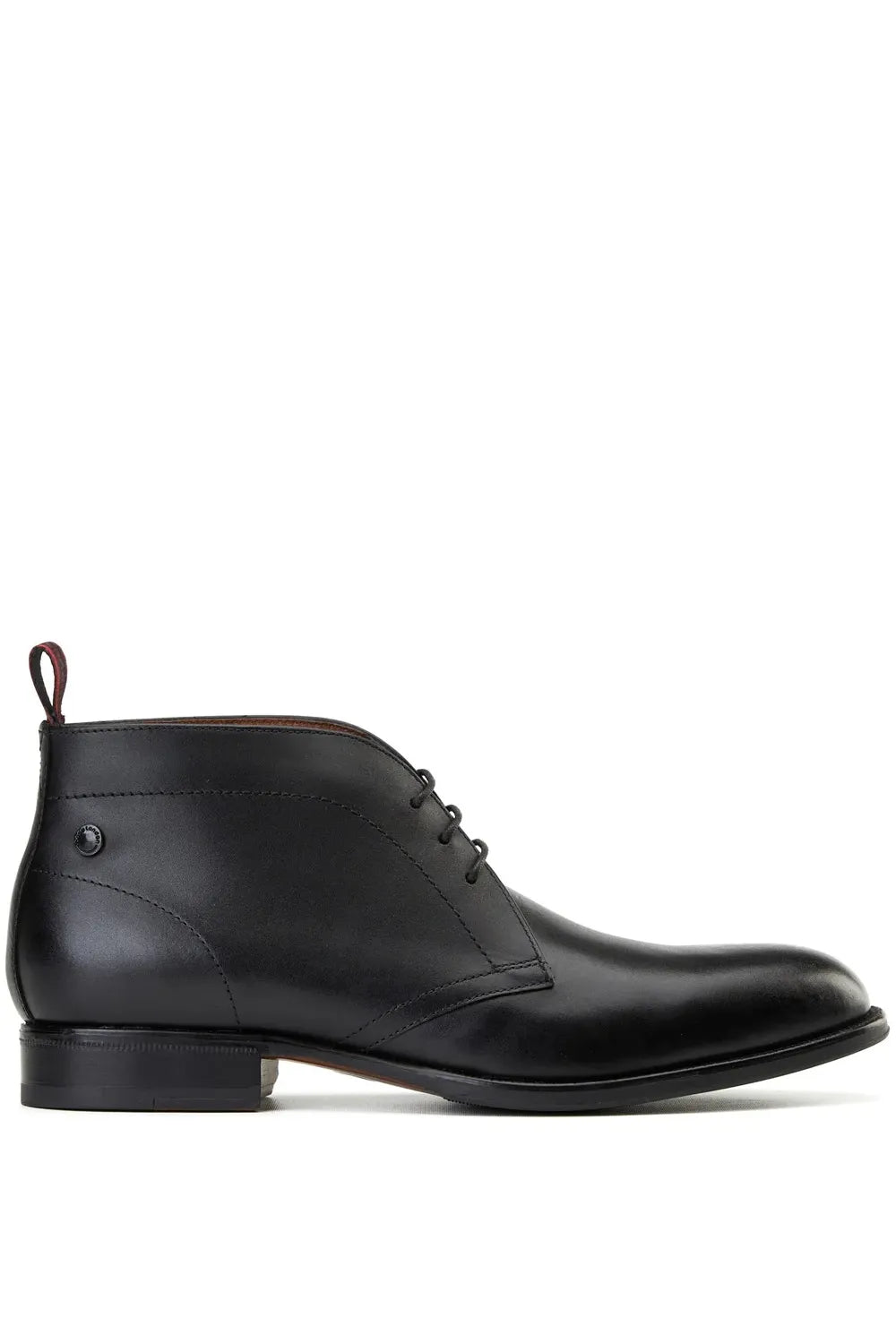 Base London Wallis Mens Chukka Boot in black