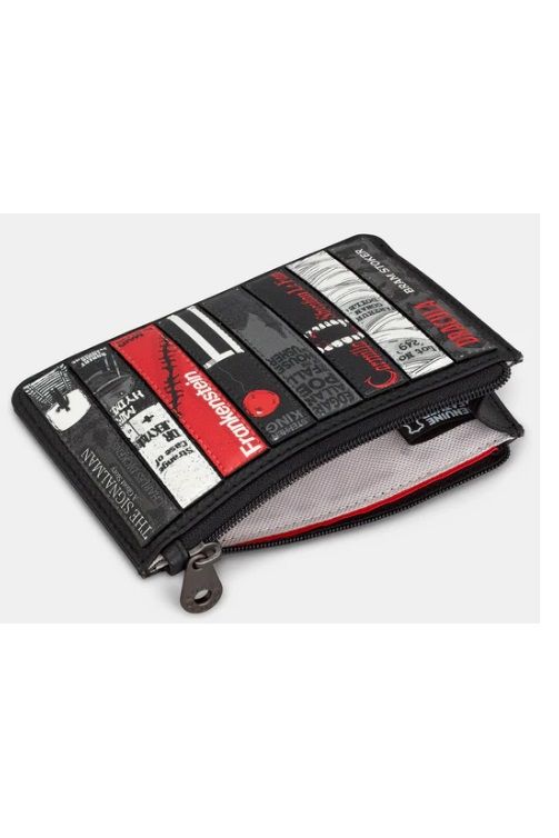 Yoshi Bookworm Horror Zip Top Purse Y1321