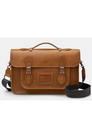 Yoshi Belforte leather Satchel bag in brown