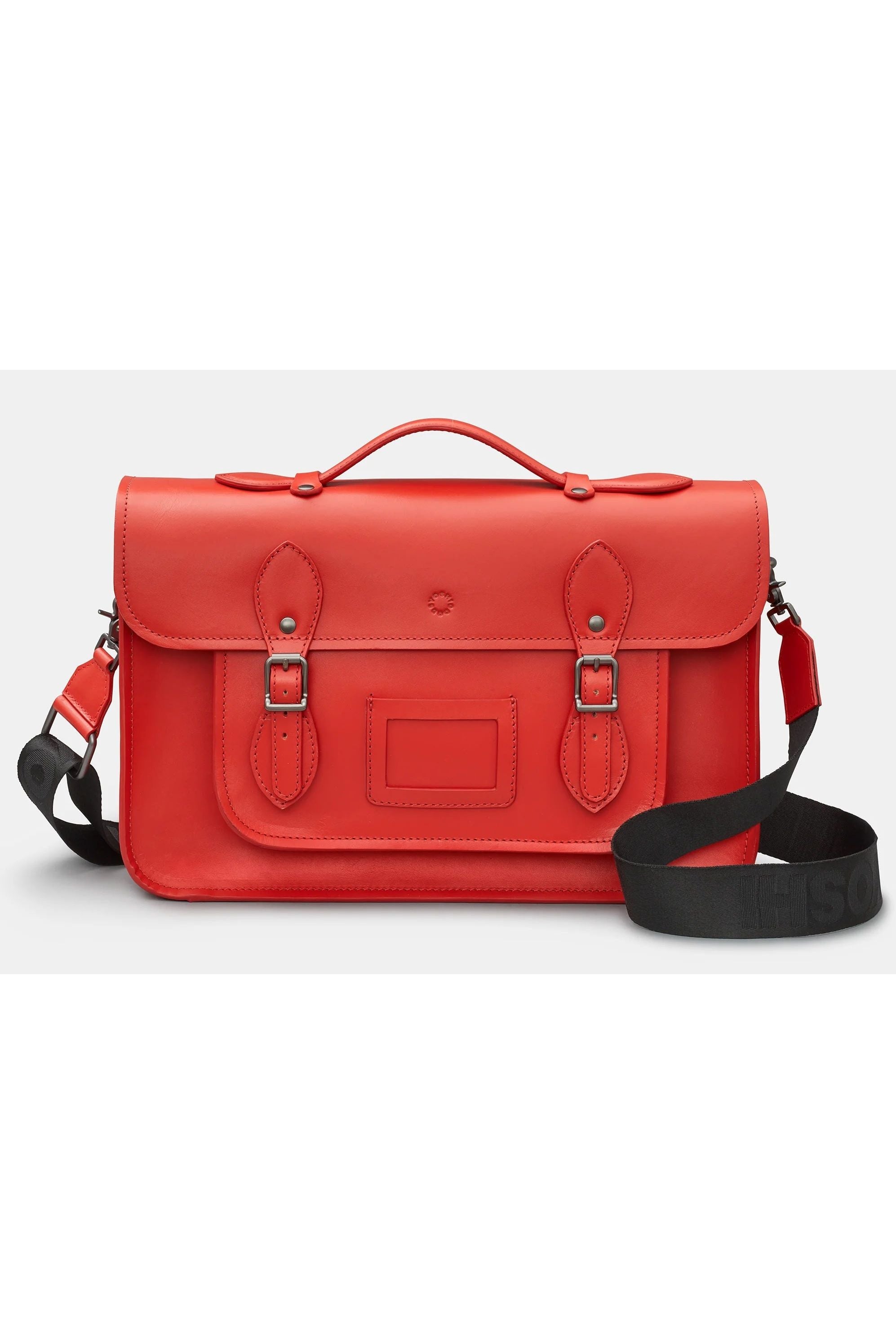 Yoshi Belforte leather Satchel bag in red